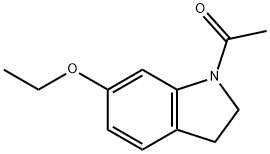 1H-Indole,1-acetyl-6-ethoxy-2,3-dihydro-(9CI) Structure