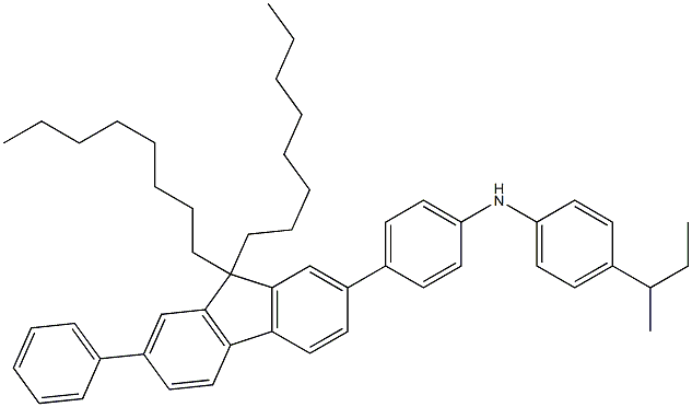 聚(9,9-二辛基芴-CO-N-(4-丁基苯基)二苯胺), 220797-16-0, 结构式