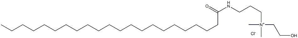 HYDROXYETHYL BEHENAMIDOPROPYL DIMONIUM CHLORIDE 结构式