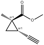 시클로프로판카르복실산,2-에티닐-1-메틸-,메틸에스테르,(1R,2S)-rel-(9CI)