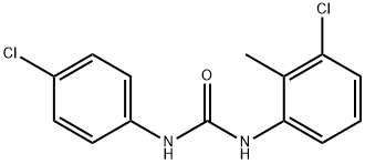 N-(3-chloro-2-methylphenyl)-N'-(4-chlorophenyl)urea Structure