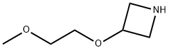 3-(2-Methoxyethoxy)azetidine 化学構造式