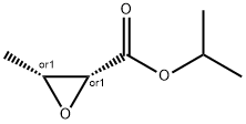 Oxiranecarboxylic acid, 3-methyl-, 1-methylethyl ester, (2R,3R)-rel- (9CI),221203-38-9,结构式
