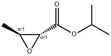 Oxiranecarboxylic acid, 3-methyl-, 1-methylethyl ester, (2R,3S)-rel- (9CI) 结构式