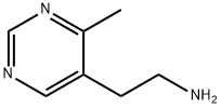 Pyrimidine, 5-(2-aminoethyl)-4-methyl- (6CI,7CI,8CI) 化学構造式