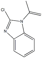 1H-Benzimidazole,2-chloro-1-(1-methylethenyl)-(9CI) 结构式