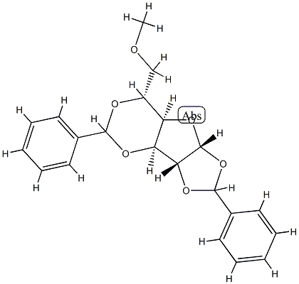 1-O,2-O:3-O,5-O-Dibenzylidene-6-O-methyl-α-D-glucofuranose|