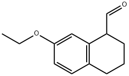 1-Naphthalenecarboxaldehyde,7-ethoxy-1,2,3,4-tetrahydro-(9CI) Struktur