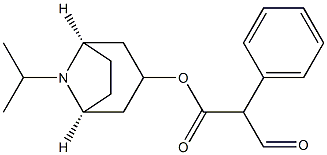 Α-甲酰基苯乙酸8-(1-甲基乙基)-8-氮杂双环[3.2.1]辛酯,22235-74-1,结构式