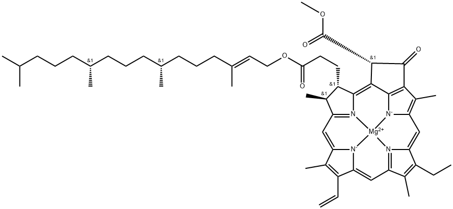 chlorophyll a' Struktur