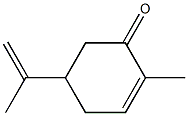 p-Mentha-6,8-dien-2-on=1,8-p-Menthadien-6-on=p-Mentha-1,8-dien-6-on 化学構造式