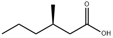 Hexanoic acid, 3-Methyl-, (R)-,22328-90-1,结构式
