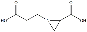 1-Aziridinepropanoicacid,2-carboxy-(9CI) Structure