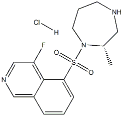 Ripasudil Hydrochloride 化学構造式