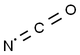 Isocyanato radical 结构式