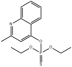 diethoxy-(2-methylquinolin-4-yl)oxy-sulfanylidene-phosphorane,22439-40-3,结构式