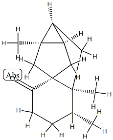 22471-56-3 (1S)-1aβ,2,4,5,6,6a,7,7aβ-Octahydro-1,6β,6aβ-trimethyl-1α,2aα-methano-2aH-cyclopropa[b]naphthalen-3(1H)-one