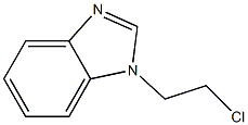 1H-Benzimidazole,1-(2-chloroethyl)-(9CI) 结构式