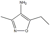 4-Isoxazolamine,5-ethyl-3-methyl-(9CI) Structure