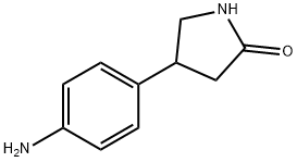 4-(4-Amino-phenyl)-pyrrolidin-2-one Struktur