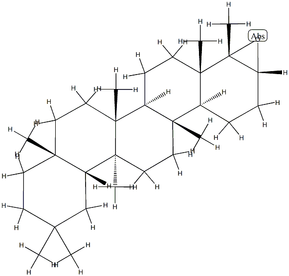 3α,4-Epoxy-D:A-friedooleanane Structure