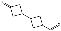 [1,1-Bicyclobutyl]-3-carboxaldehyde, 3-oxo- (9CI) Structure