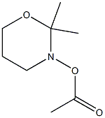 2H-1,3-Oxazine,3-(acetyloxy)tetrahydro-2,2-dimethyl-(9CI) Struktur