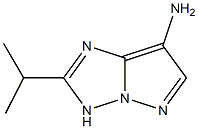 1H-Pyrazolo[1,5-b][1,2,4]triazol-7-amine,2-(1-methylethyl)-(9CI) Struktur