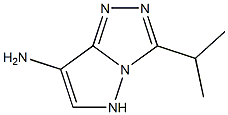 1H-Pyrazolo[5,1-c]-1,2,4-triazol-7-amine,3-(1-methylethyl)-(9CI) Struktur