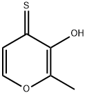 4H-Pyran-4-thione,3-hydroxy-2-methyl-(8CI,9CI) 结构式