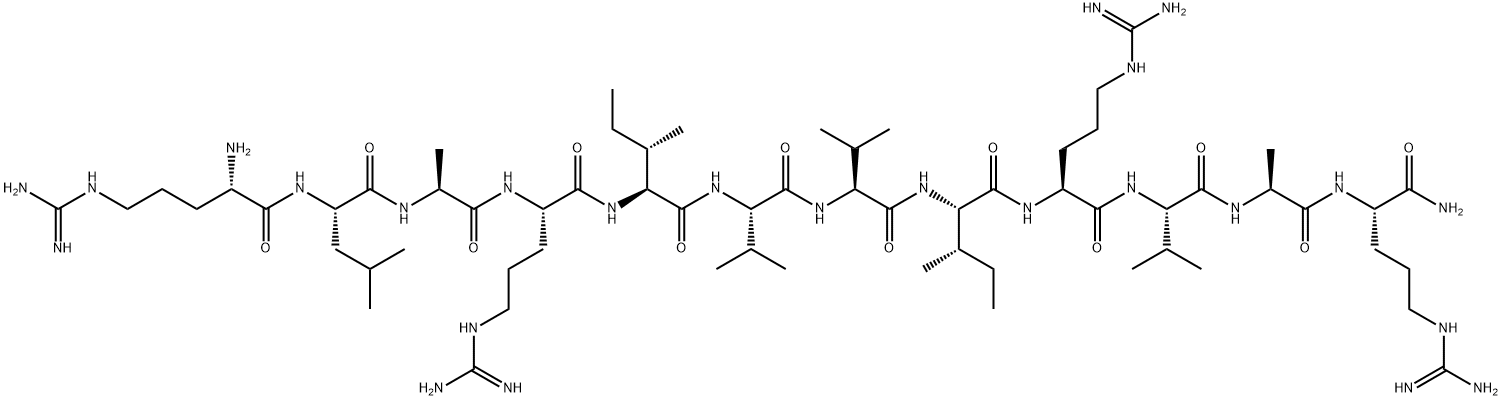 RLARIVVIRVAR-amide trifluoroacetate, 231306-42-6, 结构式