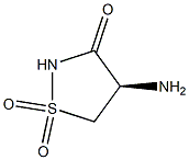 3-Isothiazolidinone,4-amino-,1,1-dioxide,(4R)-(9CI) Struktur