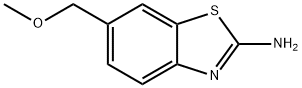 2-Benzothiazolamine,6-(methoxymethyl)-(9CI) Structure