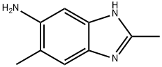 1H-Benzimidazol-5-amine,2,6-dimethyl-(9CI) Structure