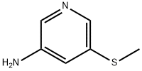 3-Pyridinamine,5-(methylthio)-(9CI) Structure