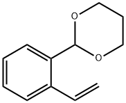 1,3-Dioxane,2-(2-ethenylphenyl)-(9CI) Structure