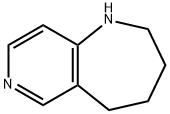 1H-Pyrido[4,3-b]azepine,2,3,4,5-tetrahydro-(9CI) 化学構造式