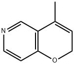 2H-Pyrano[3,2-c]pyridine,4-methyl-(9CI) 化学構造式