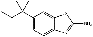 2-Benzothiazolamine,6-(1,1-dimethylpropyl)-(9CI) Struktur