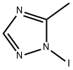 1H-1,2,4-Triazole,1-iodo-5-methyl-(8CI) Struktur