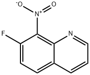 7-FLUORO-8-NITROQUINOLINE Struktur