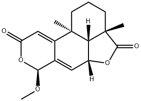 7-Methoxy-3a,10b-dimethyl-1,2,3,3aalpha,5aalpha,7,10bbeta,10calpha-octahydro-4H,9H- furo(2,3',4':4,5) naphtho(2,1-c)pyran-4,9-dione|