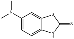 2(3H)-Benzothiazolethione,6-(dimethylamino)-(9CI) Structure