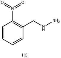 HYDRAZINE, [(2-NITROPHENYL)METHYL]-, HYDROCHLORIDE(WXC08220S1) Structure