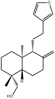 (1R,8aβ)-Decahydro-5α-[2-(3-furyl)ethyl]-1,4aα-dimethyl-6-methylene-1-naphthalenemethanol|