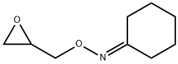 CYCLOHEXANONE O-OXIRANYLMETHYL-OXIME Struktur