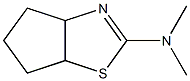 4H-Cyclopentathiazole,2-(dimethylamino)-3a,5,6,6a-tetrahydro-(8CI) Structure