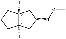 2(1H)-Pentalenone,hexahydro-,O-methyloxime,(3aR,6aS)-rel-(9CI) Structure