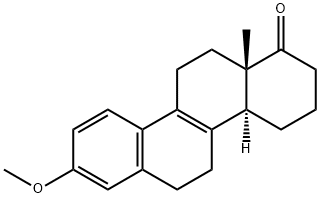(4aR,12aS)-8-methoxy-12a-methyl-2,3,4,4a,5,6,11,12-octahydrochrysen-1- one Structure