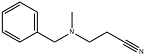 3-[benzyl(methyl)amino]propanenitrile,23873-65-6,结构式